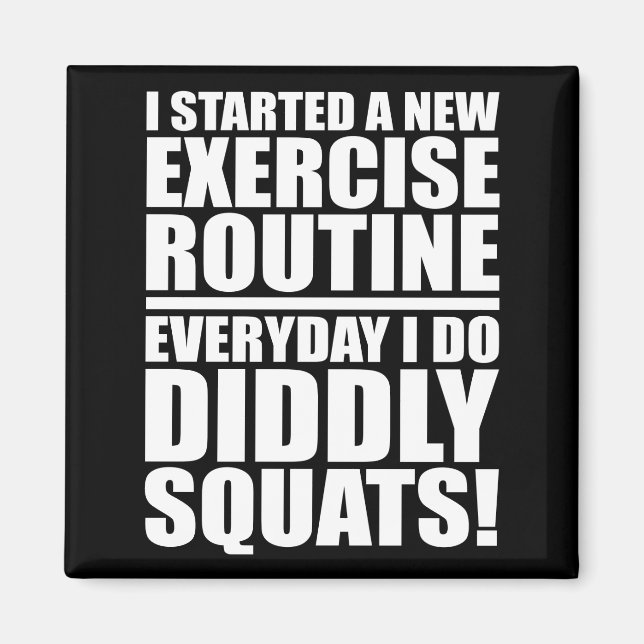 Íman Engraçado Malhação Gym (Frente)