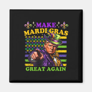 Íman Engraçado Mardi Gras Donald Trump Mardi Gras Ameri