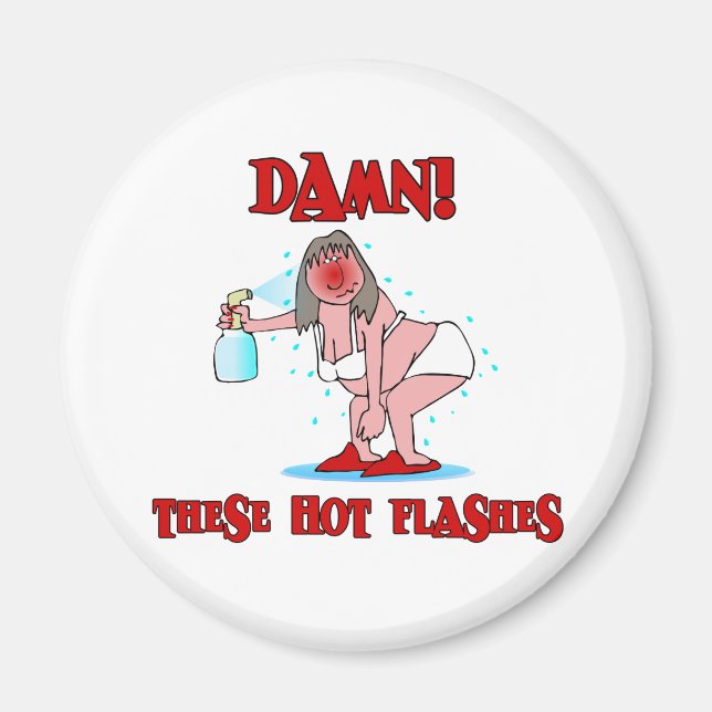 Íman Engraçado Menopause (Frente)