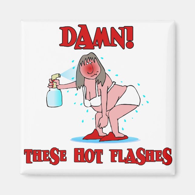 Íman Engraçado Menopause (Frente)