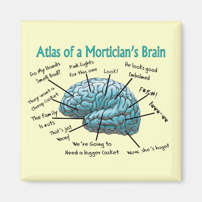 Íman Engraçado Mortican Gifts (Frente)