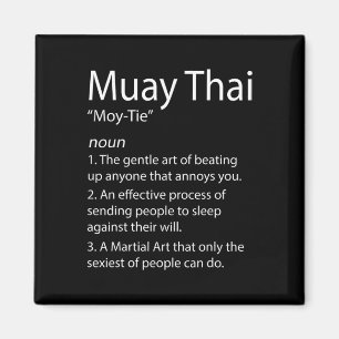 Íman Engraçado Muay Thai E Tailandês Boxing - Muay Thai