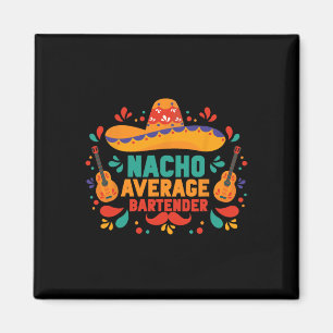 Íman Engraçado Nacho Médio Cinco De Mayo Mexicano