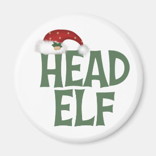 Íman Engraçado Natal Elf Magnet