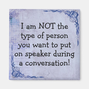 Íman Engraçado nenhum ímã do Speakerphone