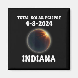 Íman Engraçado no Eclipse Solar Total Duas Vezes na Vid