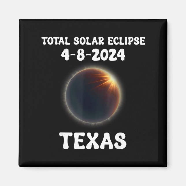 Íman Engraçado No Eclipse Total do Sol Duas Vezes na Vi (Frente)