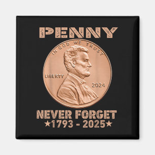 Íman Engraçado Nunca Esquecer A Moeda Da Penny 1 Centav