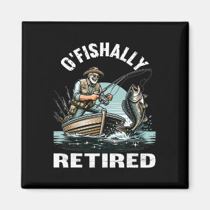 Íman Engraçado O'fishally Reformado Tee Para Aposentar