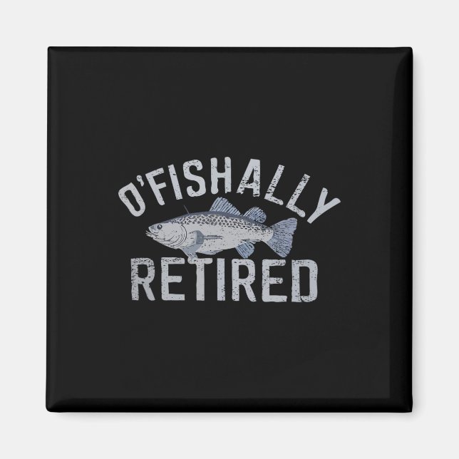 Íman Engraçado O'fishally Reformado Tee Por Pesca Refor (Frente)