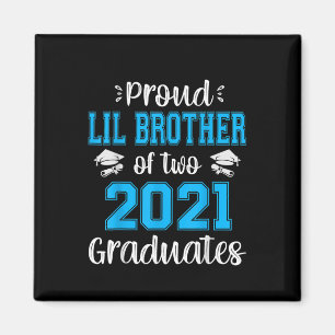 Íman Engraçado Orgulho Lil Irmão De 2021 Formandos