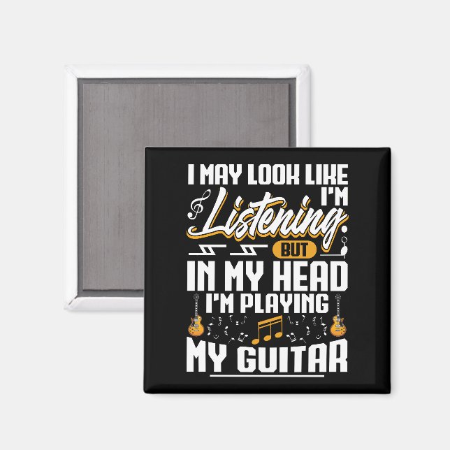 Íman Engraçado ouvir na minha cabeça Estou tocando minh (Front/Back)