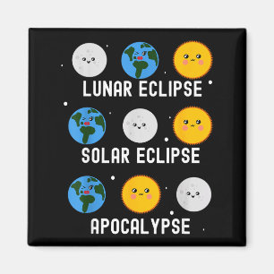 Íman Engraçado Para Eclipse Solar 04 08 24