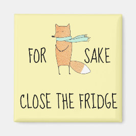 Íman Engraçado Para Fox Sake Feche O Fecho