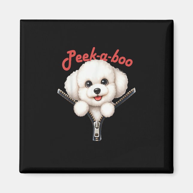 Íman Engraçado - Peekaboo Halloween (Frente)