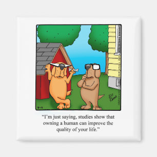 Íman Engraçado Pet Dog Humor Magnet Gift