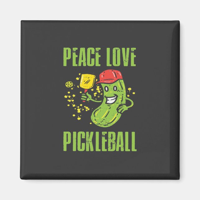 Íman Engraçado Pickleball (Frente)