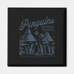 Íman Engraçado Pinguins Contra Tarifas Heard Island Pen
