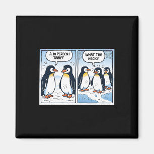 Íman Engraçado Pinguins Tarifas 10% Sarcasmo Político