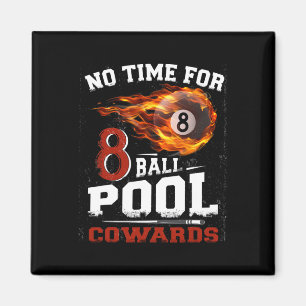 Íman Engraçado Piscina de Bola 8 Billiards Jogador de C