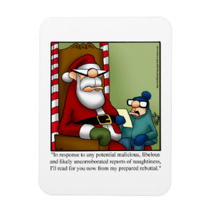 Íman Engraçado presente de humor e magneta de Natal