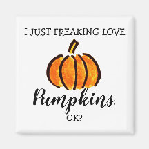 Engraçado Pumpkin Love Fall