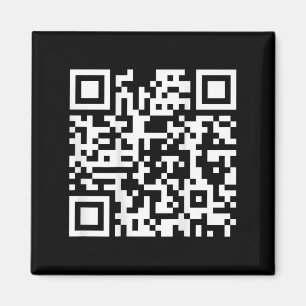 Íman Engraçado Qr Fck Você Codifique Dedo Médio Sayi