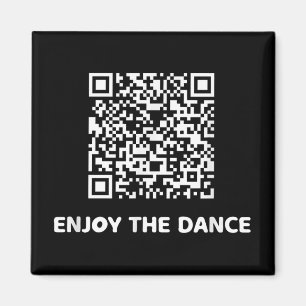 Íman Engraçado Qr Trump Dancing Interative Code