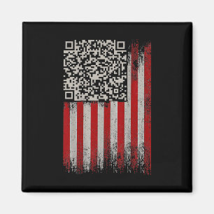 Íman Engraçado Qr Trumps Dançando Código