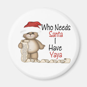 Íman Engraçado quem precisa o papai noel Yaya
