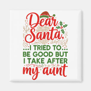 Íman Engraçado Querido Papai Noel Eu Tentei Ser Bom Mas