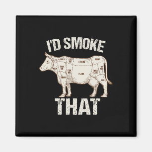 Íman Engraçado Sarcástico Chef Butcher Cook Churrasco E