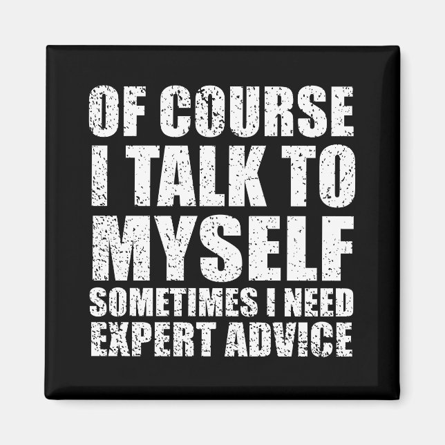 Íman Engraçado sarcástico cita sarcasmo humorístico (Frente)