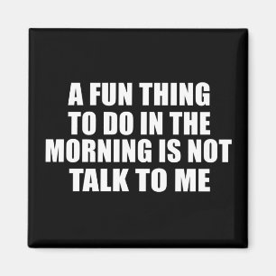 Íman Engraçado sarcástico diz aspas introvertidas