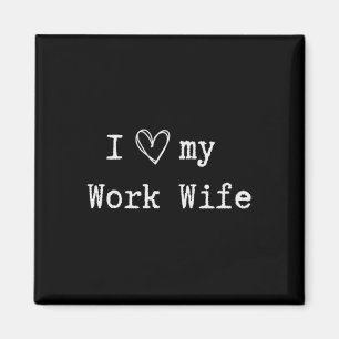 Íman Engraçado Sarcástico Eu Amo Minha Esposa Marido Ha