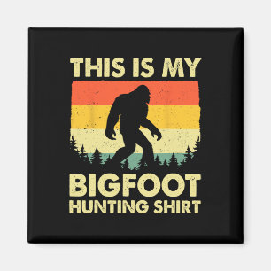 Íman Engraçado Sasquatch Acredita Que Esta É Minha Caça