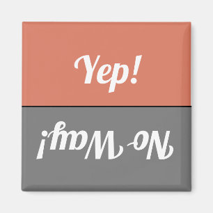 Íman Engraçado, sem chance de Cinza