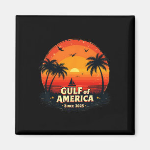 Íman Engraçado Shirt Golfo Dos Eua América 2025 Engraça