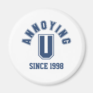 Íman Engraçado Te Engraçado Magnet, Azul