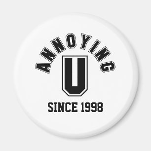 Íman Engraçado Te Engraçado Magnet, Preto