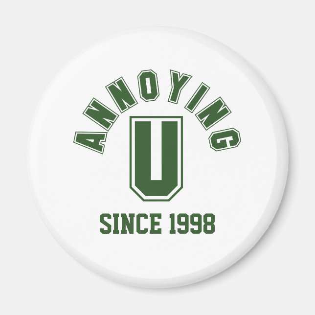 Íman Engraçado Te Engraçado Magnet, Verde (Frente)