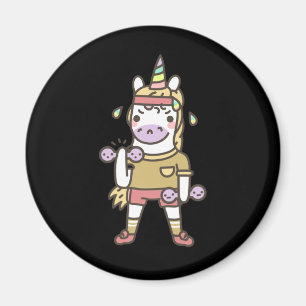 Íman Engraçado Trabalho Unicorn