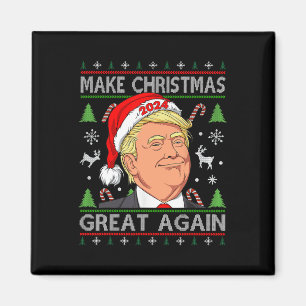 Íman Engraçado Trump 2024 Torne O Excelente De Natal No