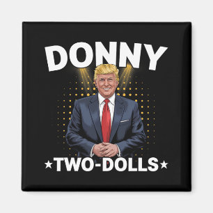 Íman Engraçado Trump Donny Dois Dólares 2 Dólares No Na