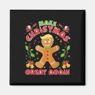 Íman Engraçado Trump Gingerbird Homem faz Excelente de 