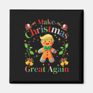 Íman Engraçado Trump Gingerpão Homem Faz Excelente de N