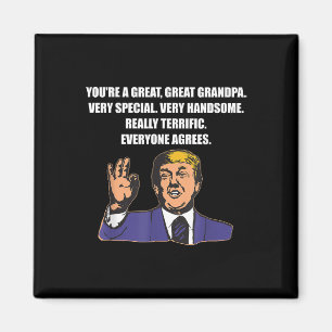 Íman Engraçado Trump Melhor Avô Sempre Concorda