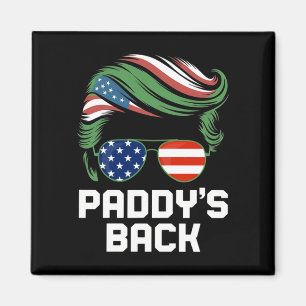 Íman Engraçado Trump Paddy's Back