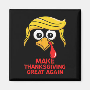 Íman Engraçado Trump Torna Excelente de Ação de Graças 