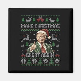 Íman Engraçado Trump Torne Excelente De Natal Novamente
